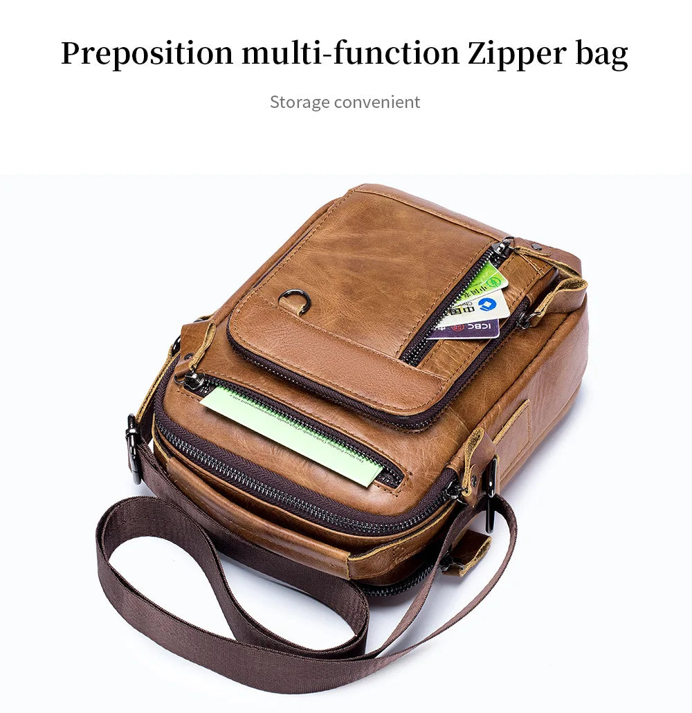 Marca 100% couro genuíno dos homens sacos de ombro saco do mensageiro para homens crossbody sacos novo pequeno homem designer bolsa bolso masculino