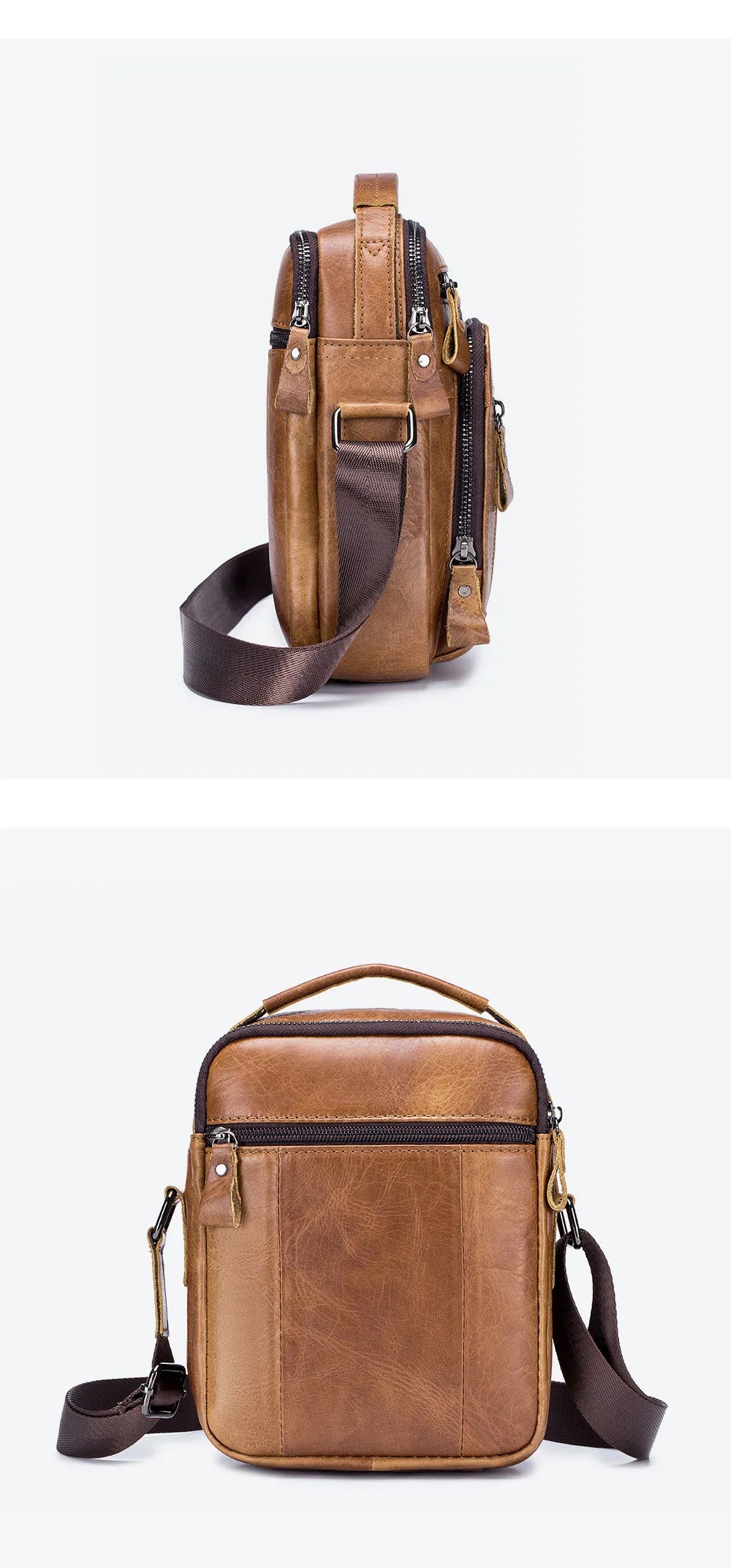 Marca 100% couro genuíno dos homens sacos de ombro saco do mensageiro para homens crossbody sacos novo pequeno homem designer bolsa bolso masculino