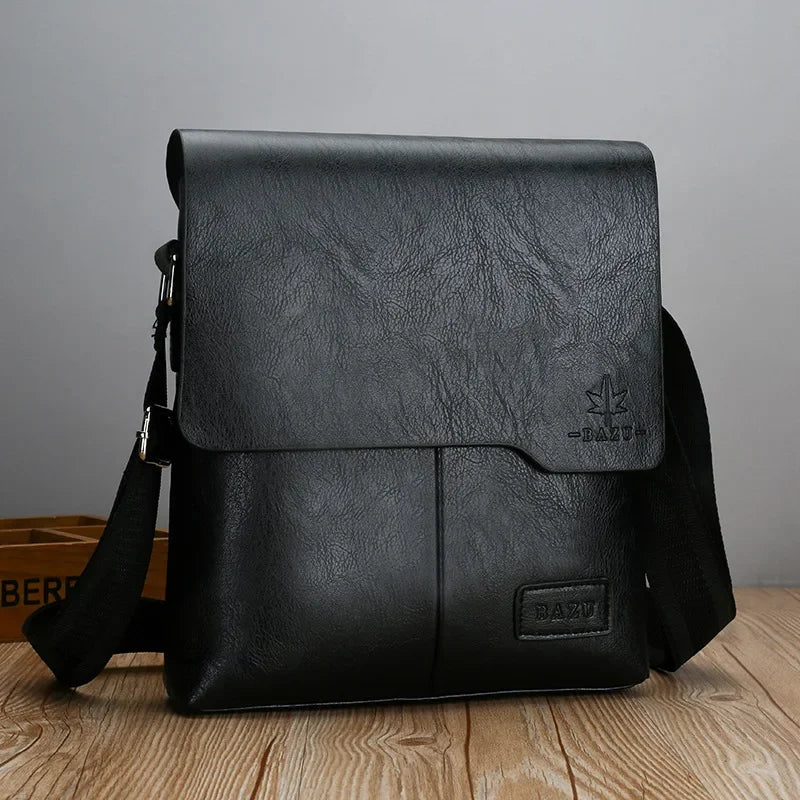 Marca de luxo do vintage sacos do mensageiro dos homens bolsa ombro couro masculino bolsa marrom preto saco lateral negócios crossbody saco para homem