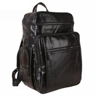 Vintage cavalo louco mochila de couro genuíno dos homens bagpack escalada mochila masculino grande caminhadas mochila m814