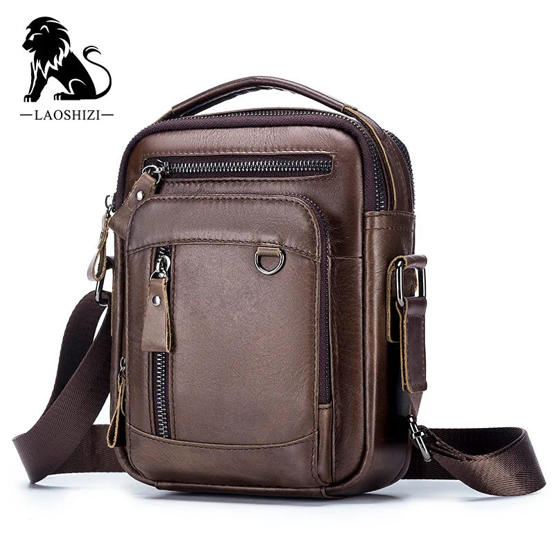 Marca 100% couro genuíno dos homens sacos de ombro saco do mensageiro para homens crossbody sacos novo pequeno homem designer bolsa bolso masculino