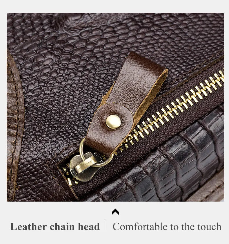 SCHLATUM-Couro Genuíno Motocicleta Fanny, Design Multifunções dos homens, Grão de Crocodilo, Pacote de cinto, Drop Leg Bag