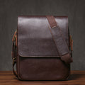 Guro bolsa de ombro de couro genuíno dos homens do vintage clássico aleta sacos do mensageiro maior qualidade luxo crossbody para 12 Polegada ipad