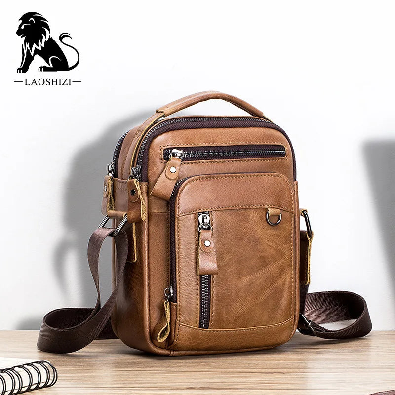 Marca 100% couro genuíno dos homens sacos de ombro saco do mensageiro para homens crossbody sacos novo pequeno homem designer bolsa bolso masculino