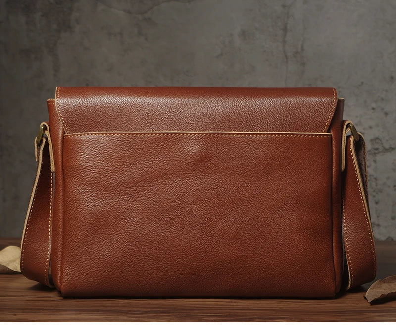NUKA Couro Genuíno Bolsa de Ombro Retro Original Couro Horizontal Crossbody Deluxe Flap Messenger Bags Para 11 Polegada Ipad