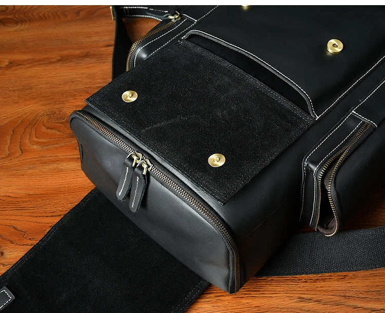 Vintage cavalo louco mochila de couro genuíno dos homens bagpack escalada mochila masculino grande caminhadas mochila m814