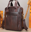 Westal Couro Genuíno Crossbody Messenger Bag, Sacos de Ombro dos homens, 13.3 "Laptop Pasta, Homem Bolsas, 8577