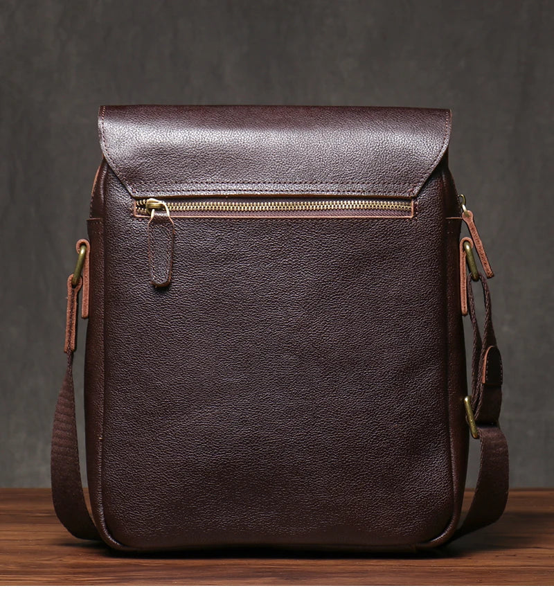 Guro bolsa de ombro de couro genuíno dos homens do vintage clássico aleta sacos do mensageiro maior qualidade luxo crossbody para 12 Polegada ipad