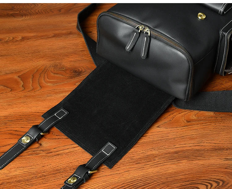 Vintage cavalo louco mochila de couro genuíno dos homens bagpack escalada mochila masculino grande caminhadas mochila m814