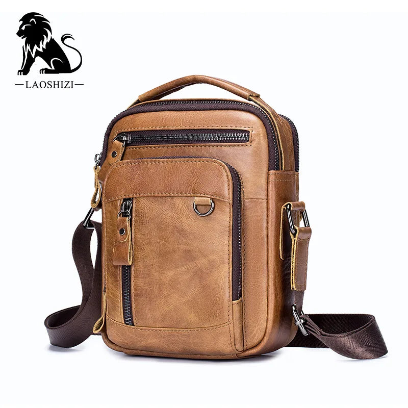 Marca 100% couro genuíno dos homens sacos de ombro saco do mensageiro para homens crossbody sacos novo pequeno homem designer bolsa bolso masculino