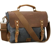 Pasta de couro genuíno de alta qualidade para homens, bolsa de negócios, couro crazy horse, grande, 17 polegadas, bolsa para laptop, porta-pasta masculina, estojo de escritório
